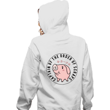 Load image into Gallery viewer, Shirts Zippered Hoodies, Unisex / Small / White Hawk