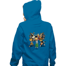 Load image into Gallery viewer, Daily_Deal_Shirts Zippered Hoodies, Unisex / Small / Royal Blue Sk8r Kidz