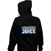 Load image into Gallery viewer, Shirts Zippered Hoodies, Unisex / Small / Black Wheeze The Juice
