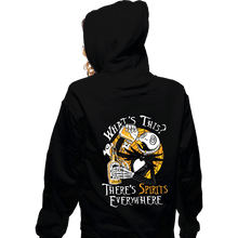 Load image into Gallery viewer, Daily_Deal_Shirts Zippered Hoodies, Unisex / Small / Black Spirits Everywhere
