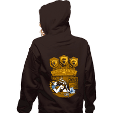 Load image into Gallery viewer, Secret_Shirts Zippered Hoodies, Unisex / Small / Dark Chocolate Goldilocks