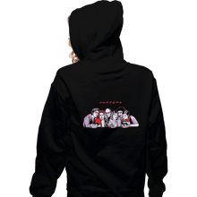 Load image into Gallery viewer, Shirts Zippered Hoodies, Unisex / Small / Black The One Where Brad And Janet Get A Flat