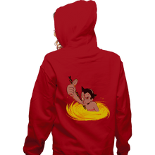 Load image into Gallery viewer, Shirts Zippered Hoodies, Unisex / Small / Red Terminator Boy