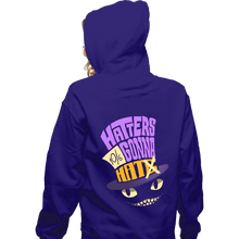 Load image into Gallery viewer, Shirts Zippered Hoodies, Unisex / Small / Violet Hatters Gonna Hat