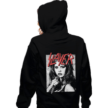 Load image into Gallery viewer, Secret_Shirts Zippered Hoodies, Unisex / Small / Black The Slayer