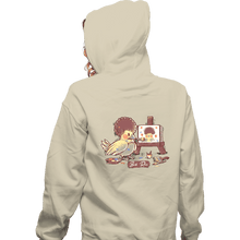Load image into Gallery viewer, Secret_Shirts Zippered Hoodies, Unisex / Small / White Birb-Ross