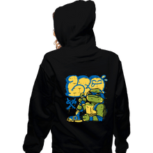 Load image into Gallery viewer, Daily_Deal_Shirts Zippered Hoodies, Unisex / Small / Black Leo Bomb