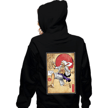 Load image into Gallery viewer, Daily_Deal_Shirts Zippered Hoodies, Unisex / Small / Black Gear Five Woodblock