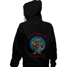 Load image into Gallery viewer, Shirts Zippered Hoodies, Unisex / Small / Black Los Pollos Hermanos