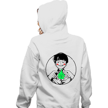 Load image into Gallery viewer, Secret_Shirts Zippered Hoodies, Unisex / Small / White Spiritual Mentor