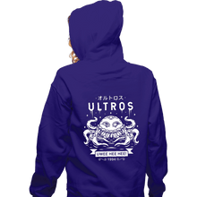 Load image into Gallery viewer, Shirts Zippered Hoodies, Unisex / Small / Violet Ultros 1994