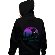 Load image into Gallery viewer, Shirts Zippered Hoodies, Unisex / Small / Black A Space Cowboy
