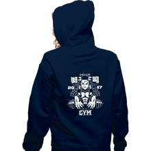 Load image into Gallery viewer, Shirts Zippered Hoodies, Unisex / Small / Navy Tsukasa Stone Fitness