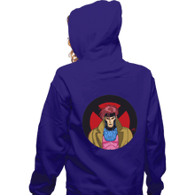 Load image into Gallery viewer, Shirts Zippered Hoodies, Unisex / Small / Violet Ragin Cajun