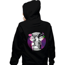 Load image into Gallery viewer, Secret_Shirts Zippered Hoodies, Unisex / Small / Black Fairly Odd Wanda