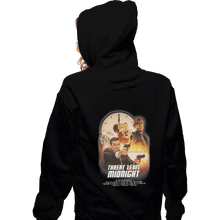 Load image into Gallery viewer, Shirts Pullover Hoodies, Unisex / Small / Black Threat Level Midnight
