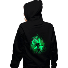 Load image into Gallery viewer, Shirts Zippered Hoodies, Unisex / Small / Black Jupiter Art