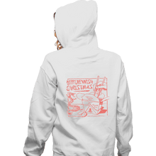 Load image into Gallery viewer, Shirts Zippered Hoodies, Unisex / Small / White Jewish Christmas