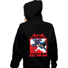 Load image into Gallery viewer, Daily_Deal_Shirts Zippered Hoodies, Unisex / Small / Black Sword Of Resurrection