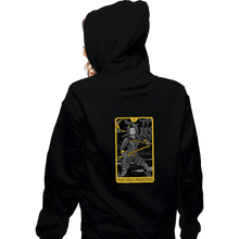 Load image into Gallery viewer, Shirts Zippered Hoodies, Unisex / Small / Black Tarot The High Priestess
