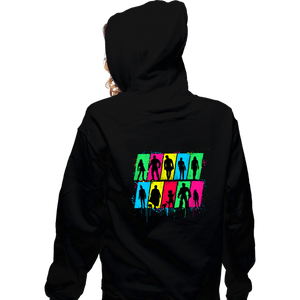 Daily_Deal_Shirts Zippered Hoodies, Unisex / Small / Black One Last Time