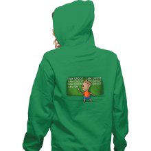 Load image into Gallery viewer, Shirts Zippered Hoodies, Unisex / Small / Irish Green Groot&#39;s Detention
