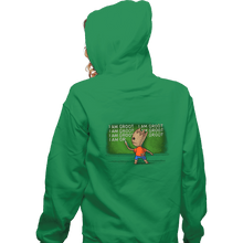 Load image into Gallery viewer, Shirts Zippered Hoodies, Unisex / Small / Irish Green Groot's Detention