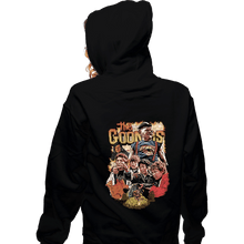Load image into Gallery viewer, Secret_Shirts Zippered Hoodies, Unisex / Small / Black Goonies!
