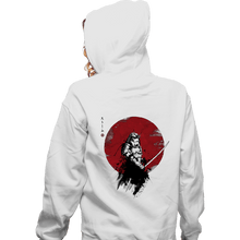 Load image into Gallery viewer, Shirts Zippered Hoodies, Unisex / Small / White Storm Samurai