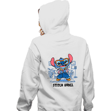 Load image into Gallery viewer, Shirts Zippered Hoodies, Unisex / Small / White Stitch Urkel