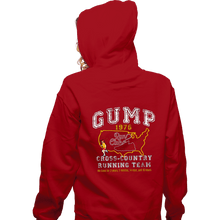 Load image into Gallery viewer, Daily_Deal_Shirts Zippered Hoodies, Unisex / Small / Red Gump Running