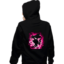 Load image into Gallery viewer, Daily_Deal_Shirts Zippered Hoodies, Unisex / Small / Black Spider Demon