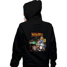 Load image into Gallery viewer, Daily_Deal_Shirts Zippered Hoodies, Unisex / Small / Black Back To The Wonderland