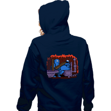 Load image into Gallery viewer, Daily_Deal_Shirts Zippered Hoodies, Unisex / Small / Navy Cookie Hell
