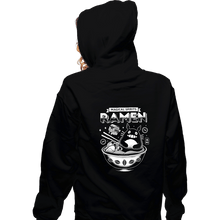 Load image into Gallery viewer, Shirts Zippered Hoodies, Unisex / Small / Black Magical Spirits Ramen