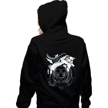 Load image into Gallery viewer, Shirts Zippered Hoodies, Unisex / Small / Black Al and Cats