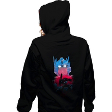 Load image into Gallery viewer, Daily_Deal_Shirts Zippered Hoodies, Unisex / Small / Black Commander