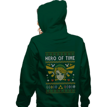 Load image into Gallery viewer, Shirts Zippered Hoodies, Unisex / Small / Irish Green A Legendary Christmas