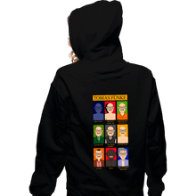 Load image into Gallery viewer, Daily_Deal_Shirts Zippered Hoodies, Unisex / Small / Black Who Is Tobias Funke