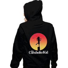 Load image into Gallery viewer, Shirts Pullover Hoodies, Unisex / Small / Black The Cornholio Kid