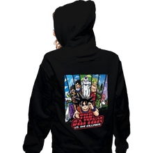 Load image into Gallery viewer, Secret_Shirts Zippered Hoodies, Unisex / Small / Black The Saiyan V The Villains