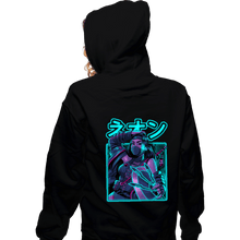 Load image into Gallery viewer, Daily_Deal_Shirts Zippered Hoodies, Unisex / Small / Black Mortal Neon