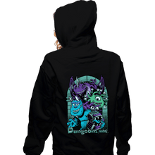 Load image into Gallery viewer, Daily_Deal_Shirts Zippered Hoodies, Unisex / Small / Black Dungeons Inc