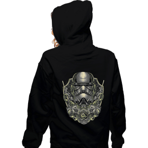 Shirts Zippered Hoodies, Unisex / Small / Black Emblem Of The Storm