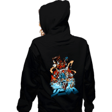 Load image into Gallery viewer, Daily_Deal_Shirts Zippered Hoodies, Unisex / Small / Black Universe Speed