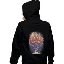 Load image into Gallery viewer, Shirts Zippered Hoodies, Unisex / Small / Black Starry Lost King