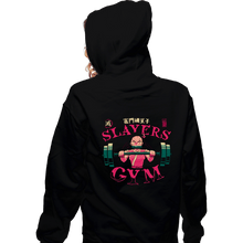 Load image into Gallery viewer, Secret_Shirts Zippered Hoodies, Unisex / Small / Black Nezuko Slayers Gym