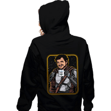 Load image into Gallery viewer, Daily_Deal_Shirts Zippered Hoodies, Unisex / Small / Black Daddy Of The Galaxy