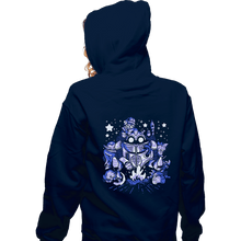 Load image into Gallery viewer, Daily_Deal_Shirts Zippered Hoodies, Unisex / Small / Navy Deep Sleep