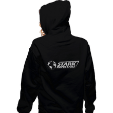Load image into Gallery viewer, Shirts Zippered Hoodies, Unisex / Small / Black Stark Industries